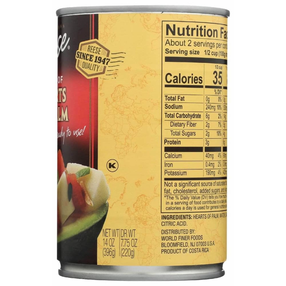REESE Reese Hearts Of Palm Slcs & Chnks, 14 Oz
