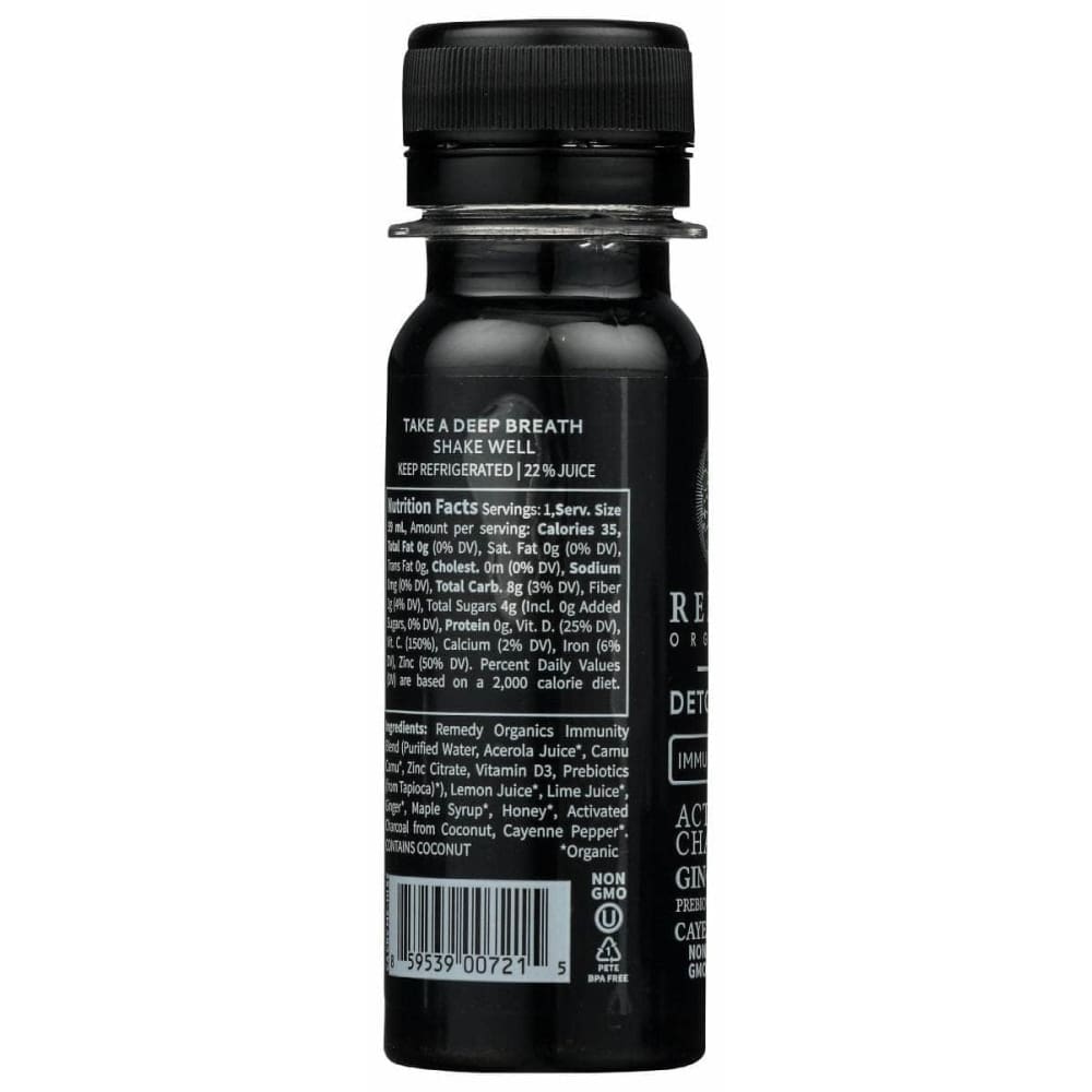 Remedy Organics Vitamins & Supplements > Vitamins & Minerals REMEDY ORGANICS: Shot Detoxme Immunty 6Pk, 2 oz