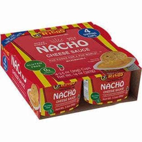 RICOS Grocery > Pantry > Condiments RICOS: Cheese Nacho 4Pk, 3.5 oz