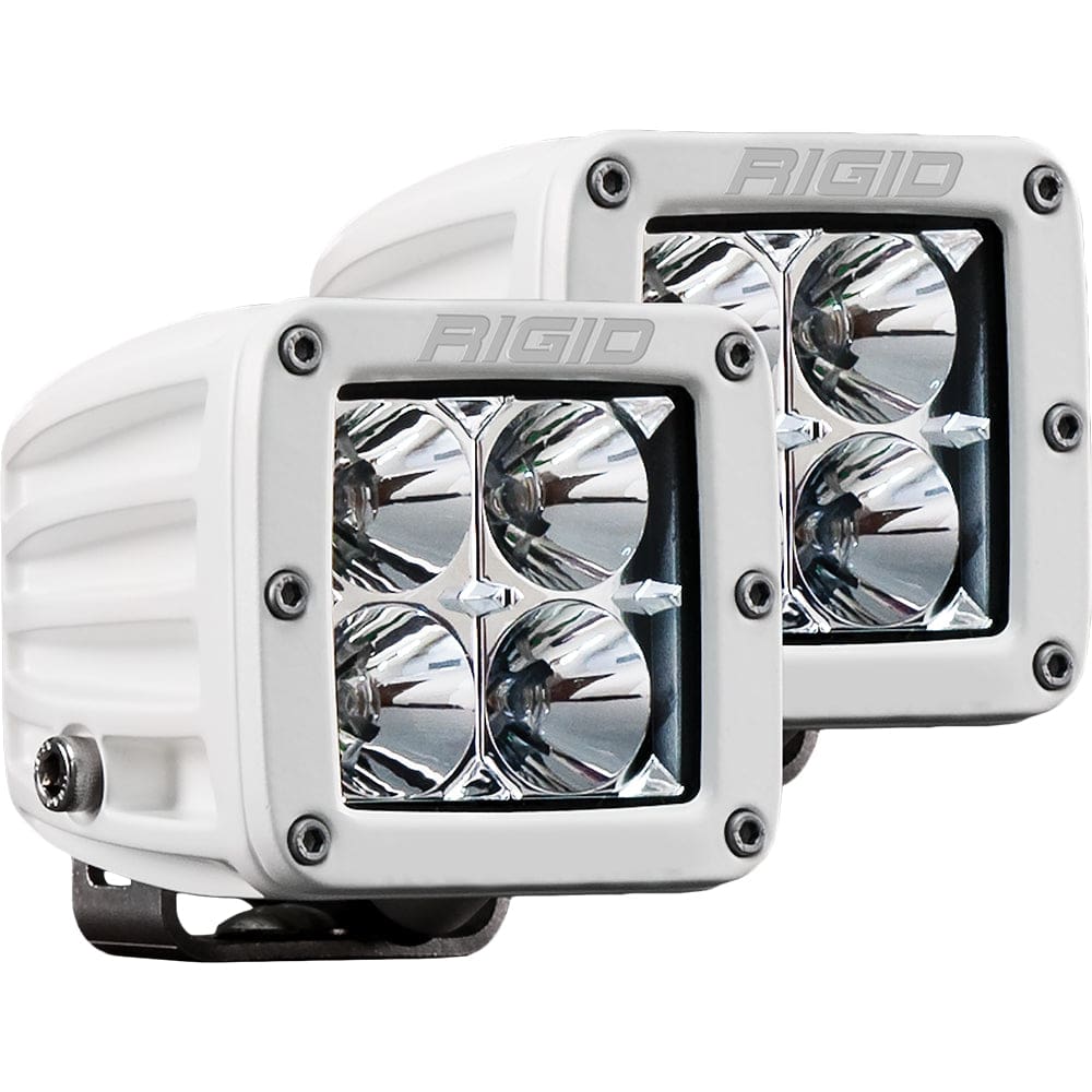 RIGID Industries D-Series PRO Hybrid-Flood LED - Pair - White - Lighting | Flood/Spreader Lights - RIGID Industries