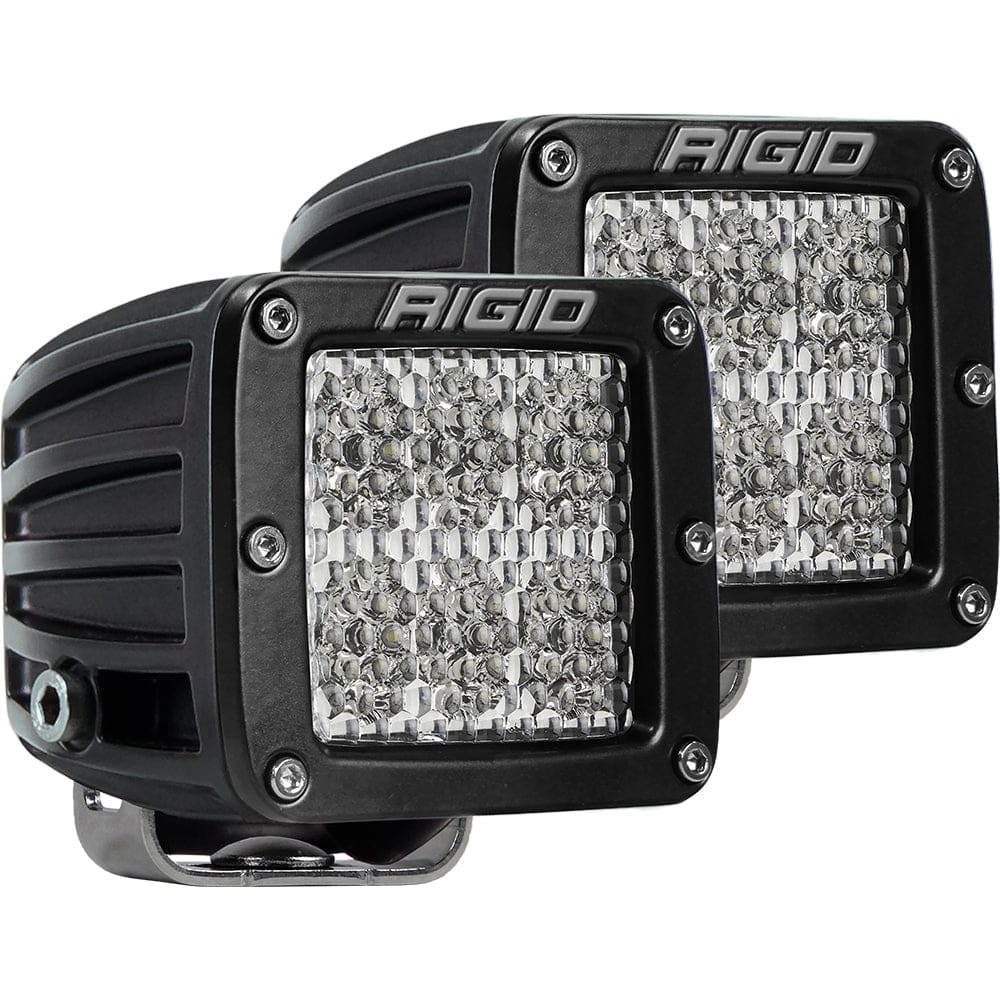 RIGID Industries D-Series PRO Specter-Diffused LED - Pair - Black - Lighting | Flood/Spreader Lights - RIGID Industries