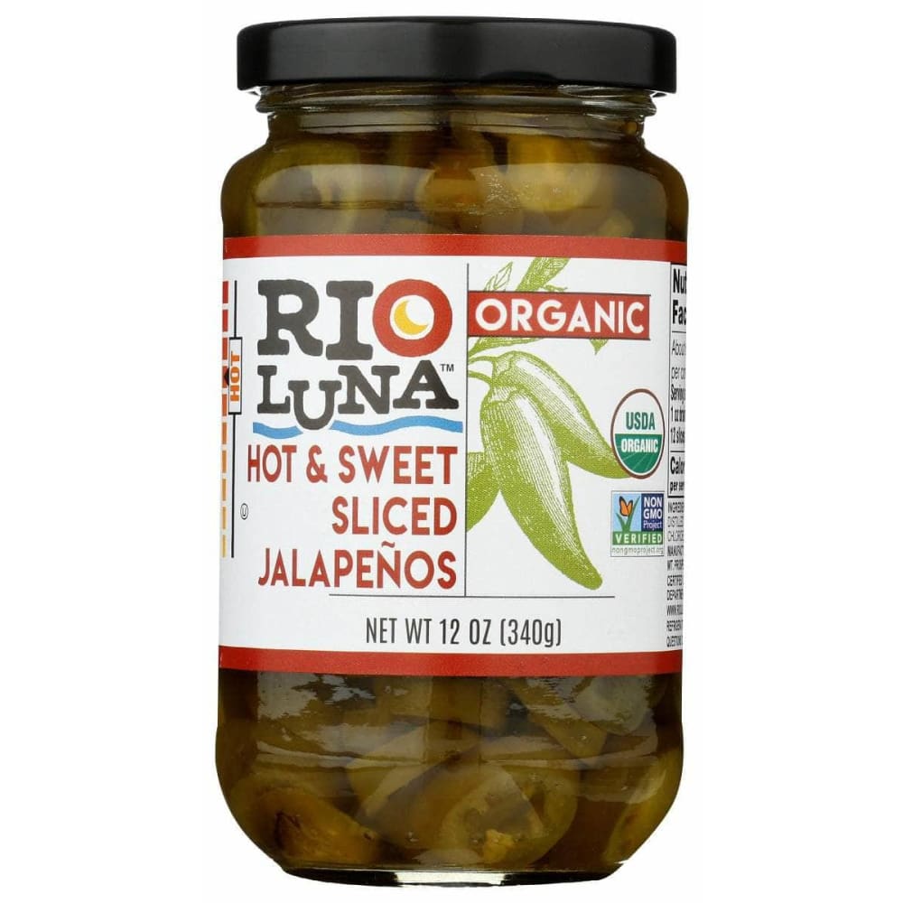 RIO LUNA RIO LUNA Organic Hot & Sweet Sliced Jalapenos, 12 oz