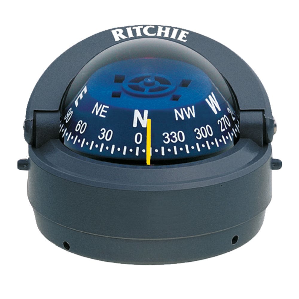 Ritchie S-53G Explorer Compass - Surface Mount - Gray - Marine Navigation & Instruments | Compasses - Ritchie