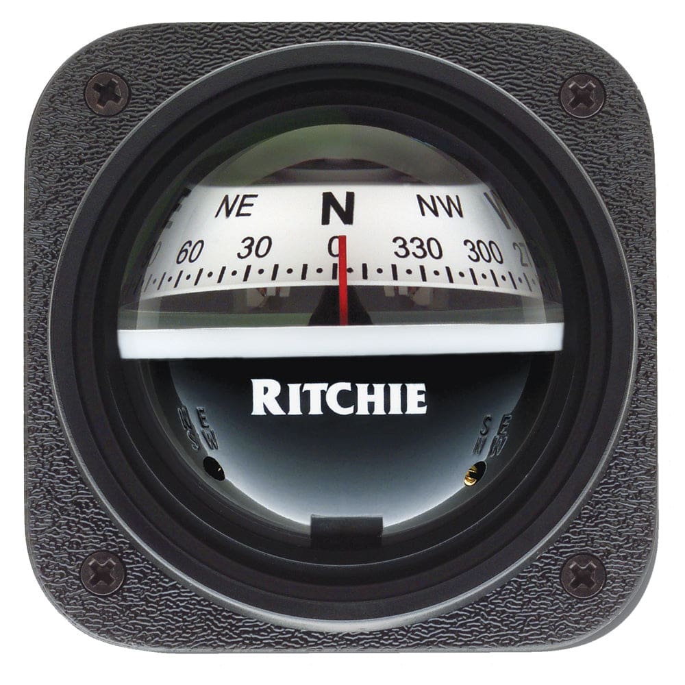 Ritchie V-537W Explorer Compass - Bulkhead Mount - White Dial - Marine Navigation & Instruments | Compasses - Ritchie
