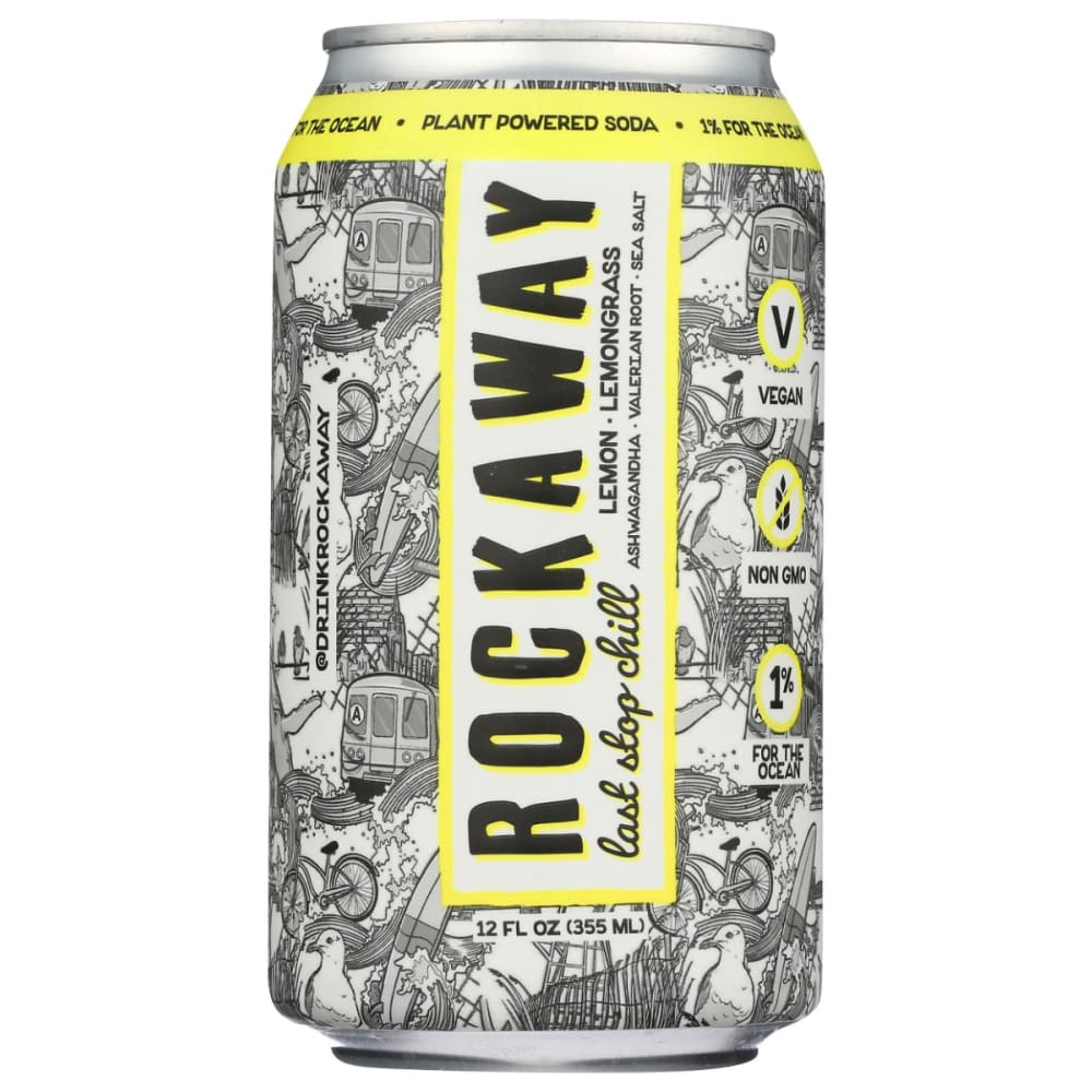 ROCKAWAY: Last Stop Chill Soda 12 fo (Pack of 6) - Grocery > Beverages > Sodas - ROCKAWAY