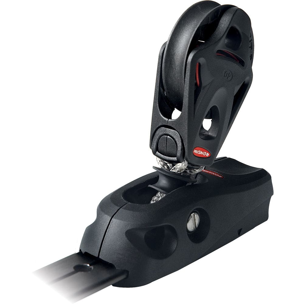 Ronstan Series 25 T-Track - Composite Slide - Series 40 BB Orbit Block™ - Stand Up - Suits 9mm(5/ 16) Rope - Sailing | Blocks - Ronstan