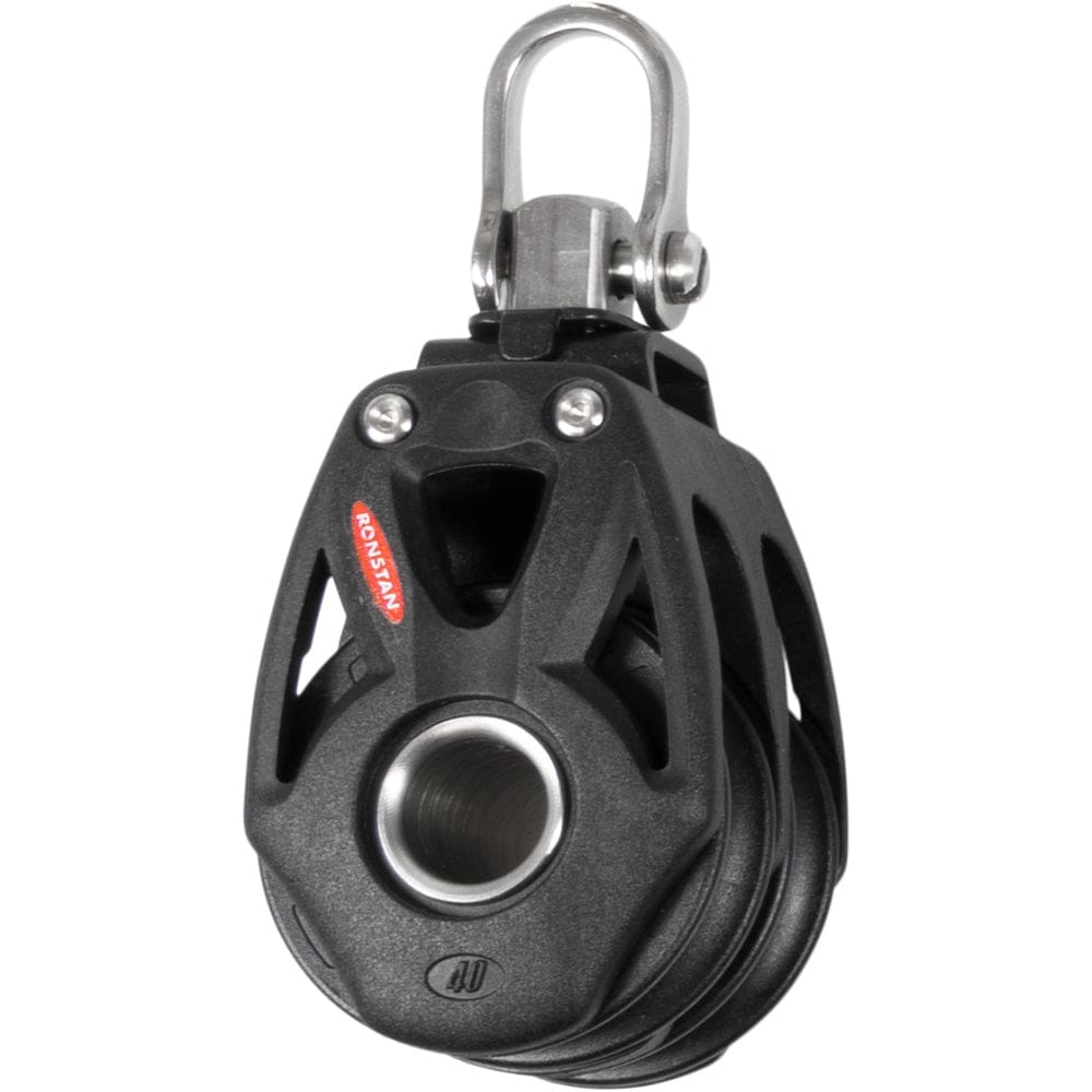 Ronstan Series 40 Orbit BB Double Block w/ Swivel & Shackle - Sailing | Blocks - Ronstan