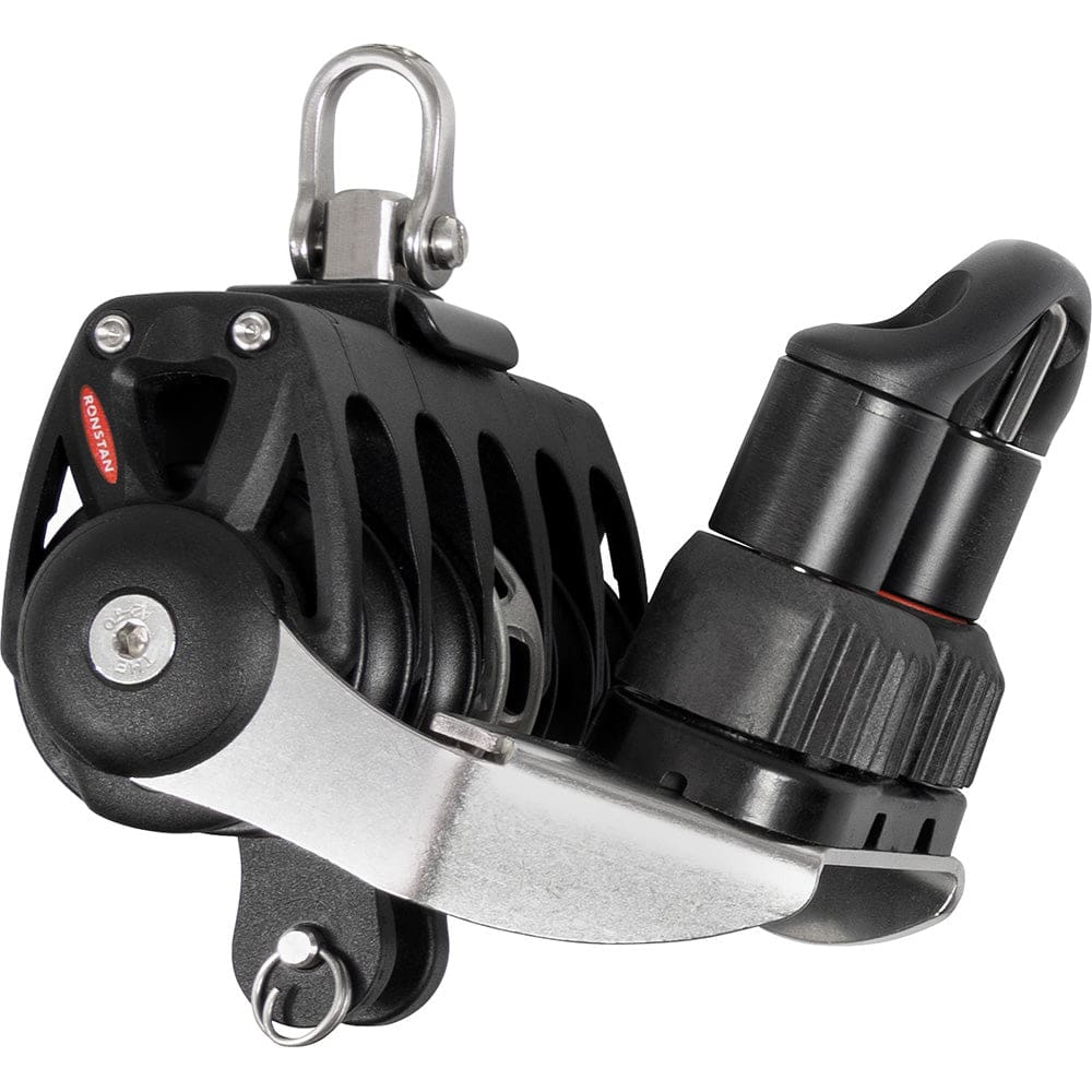 Ronstan Series 40 Orbit RT Block w/ Quin Becket Cleat & Swivel - Sailing | Blocks - Ronstan