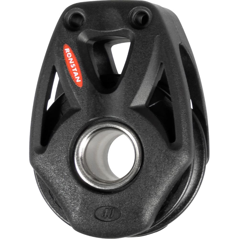 Ronstan Series 40 Orbit Single Rotating Snatch Block w/ Becket & Lashing Option - Sailing | Blocks - Ronstan