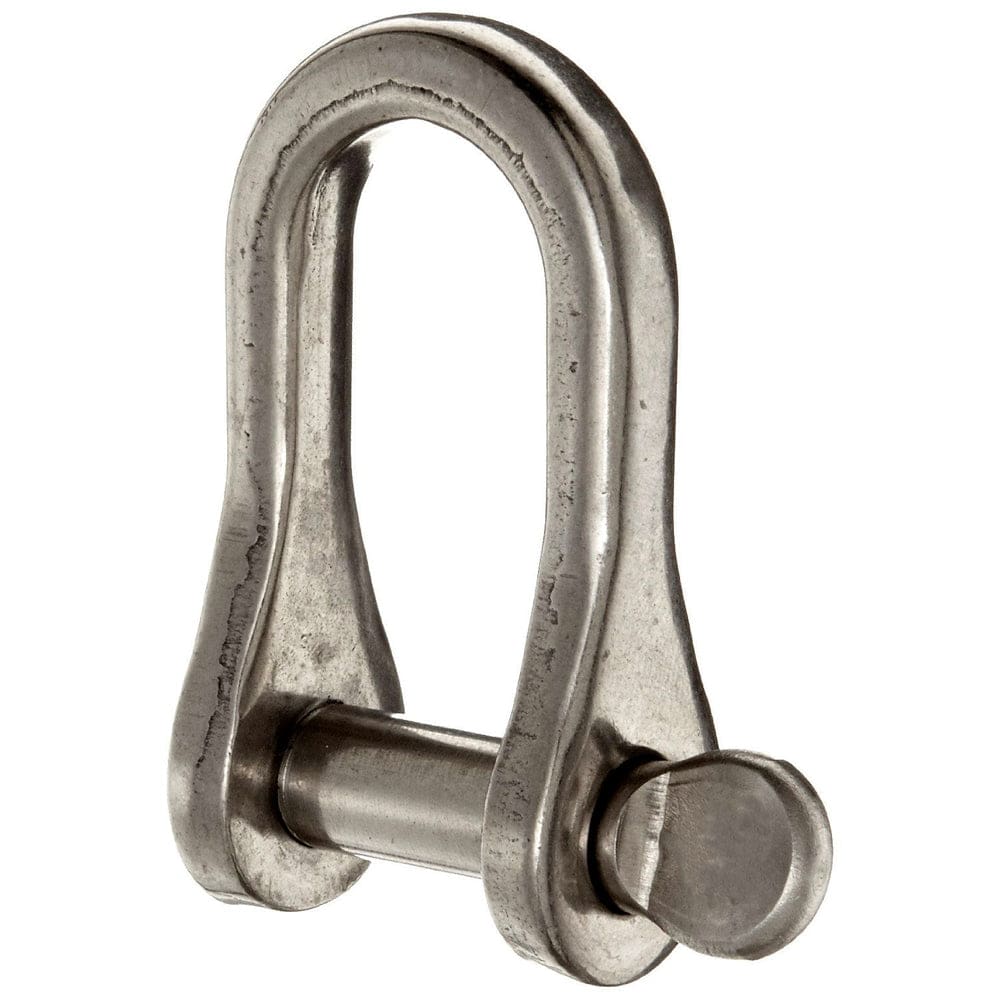 Ronstan Standard Dee Shackle - 4.8mm (3/ 16) Pin (Pack of 4) - Sailing | Shackles/Rings/Pins - Ronstan