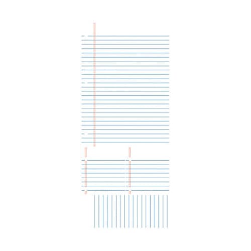 RoomMates Notebook Paper Dry Erase Giant Wall Decals 3 ct. - Gray - Home/Office & School Supplies/General Supplies/ - RoomMates
