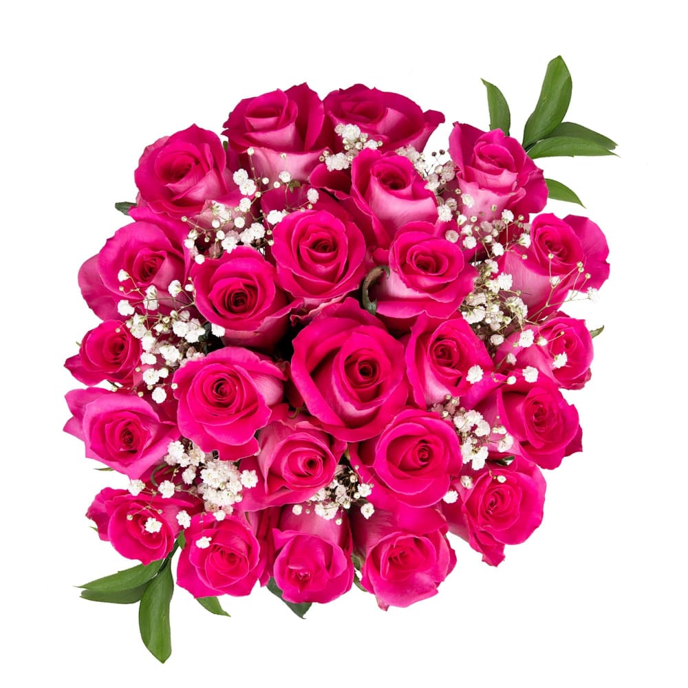 InBloom Rose Bouquets - Hot Pink - Home/Home/Flowers & Plants/Roses/ - InBloom