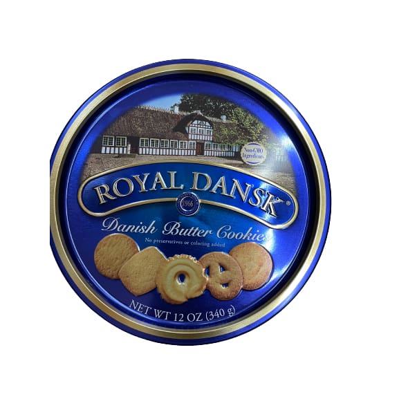 Royal Dansk Holiday Danish Butter Cookies 12 oz. ShelHealth