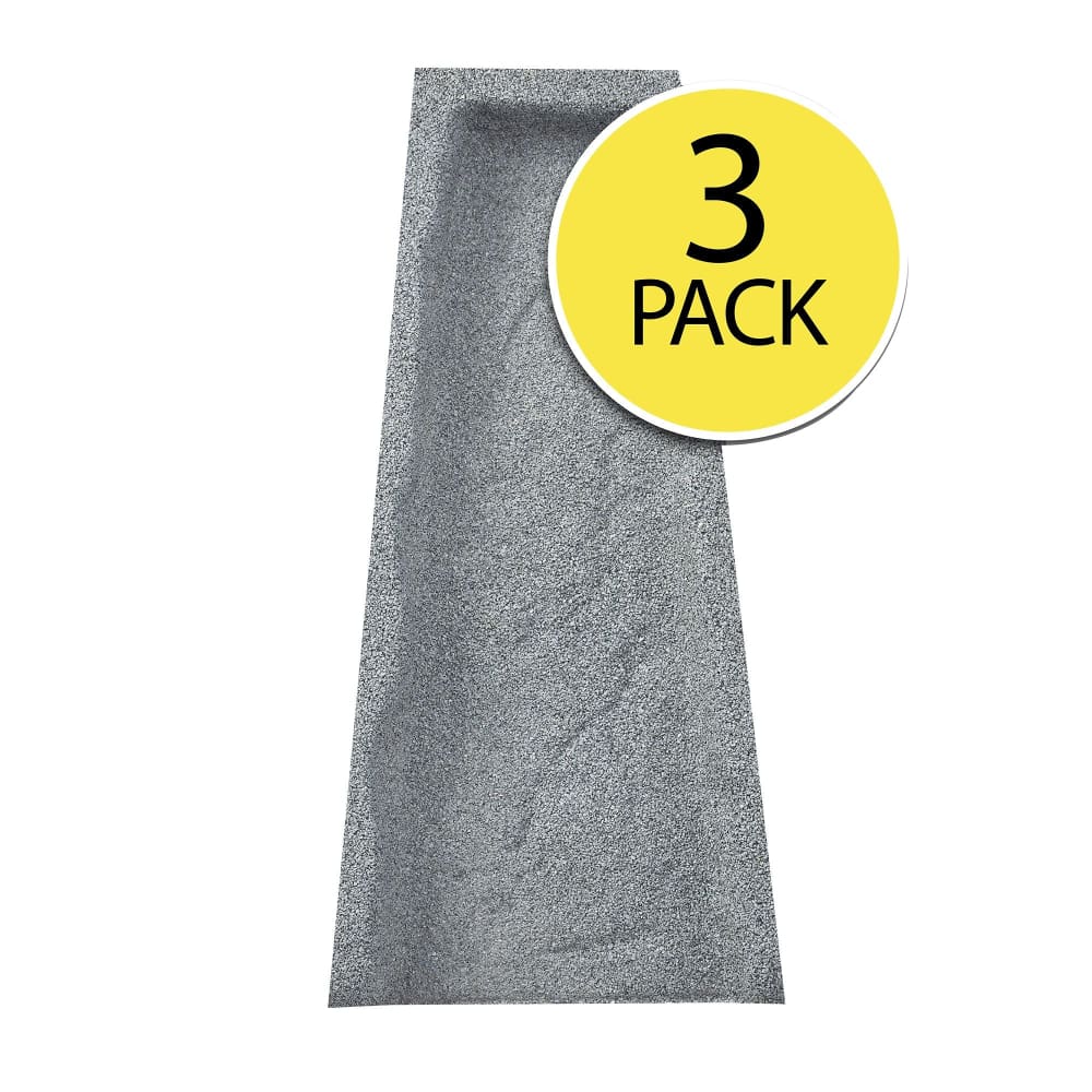 Rubberific Rubber Splash Blocks 3 pk. - Gray - Rubberific