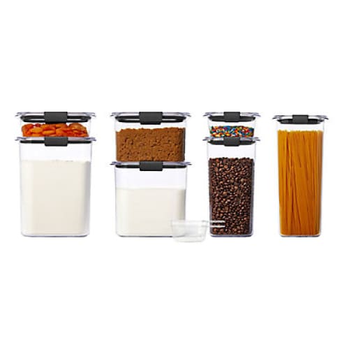 Rubbermaid Brilliance 16 pc. Pantry Storage Set - Home/Home/Storage & Organization/Kitchen & Bath Organization/Kitchen Organization/ -