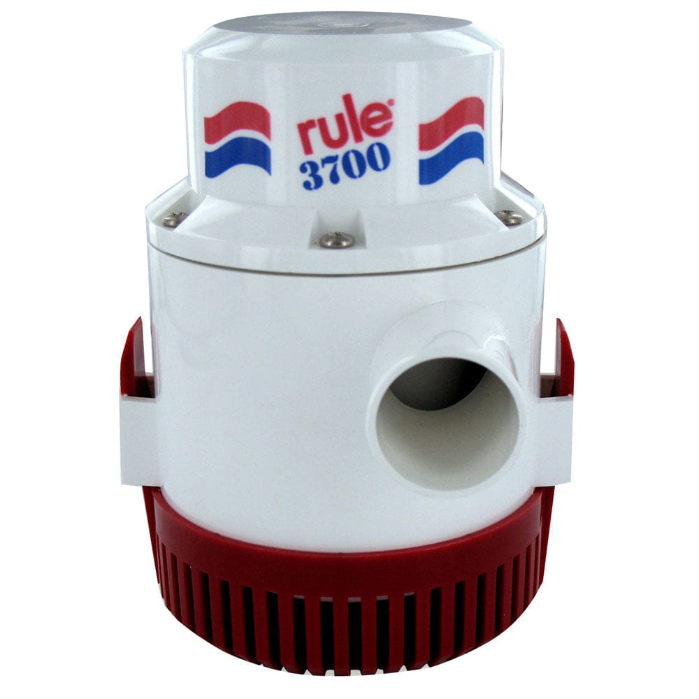 Rule 3700 G.P.H. Bilge Pump Non Automatic 12V - Marine Plumbing & Ventilation | Bilge Pumps - Rule