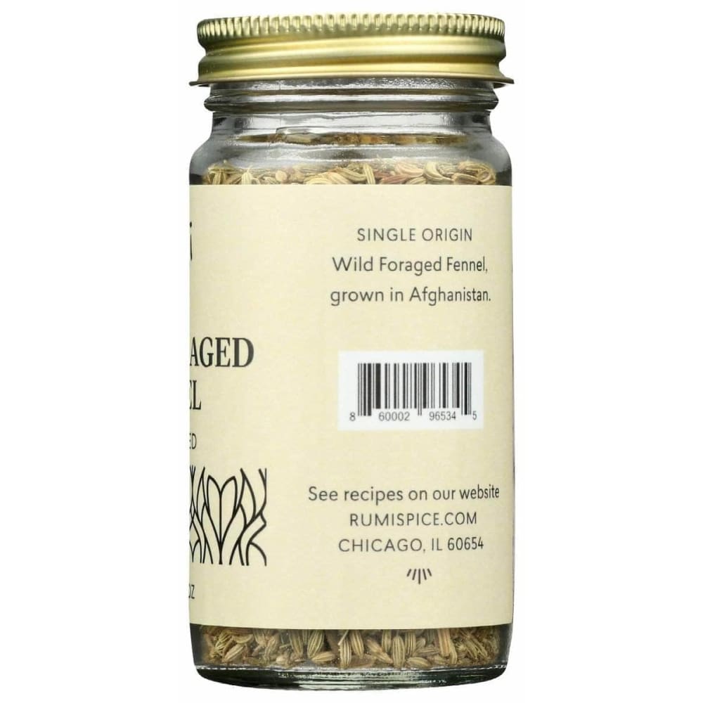 RUMI SPICE Rumi Spice Spice Fennel Whole Seed, 2.1 Oz