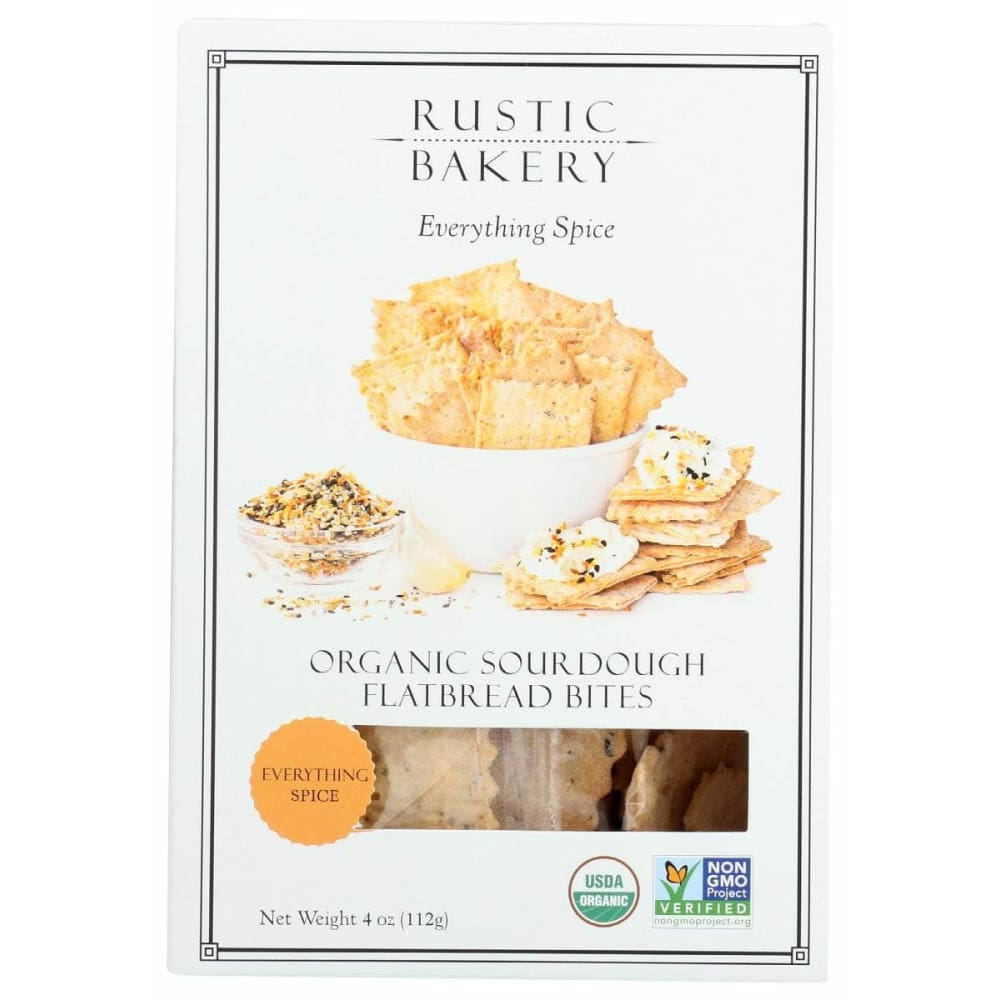 RUSTIC BAKERY RUSTIC BAKERY Flatbread Bite Everything, 4 oz