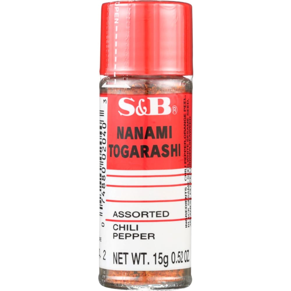 S & B: Ssnng Chili Pepper Nanami 0.52 OZ (Pack of 6) - Grocery > Cooking & Baking > Seasonings - S & B