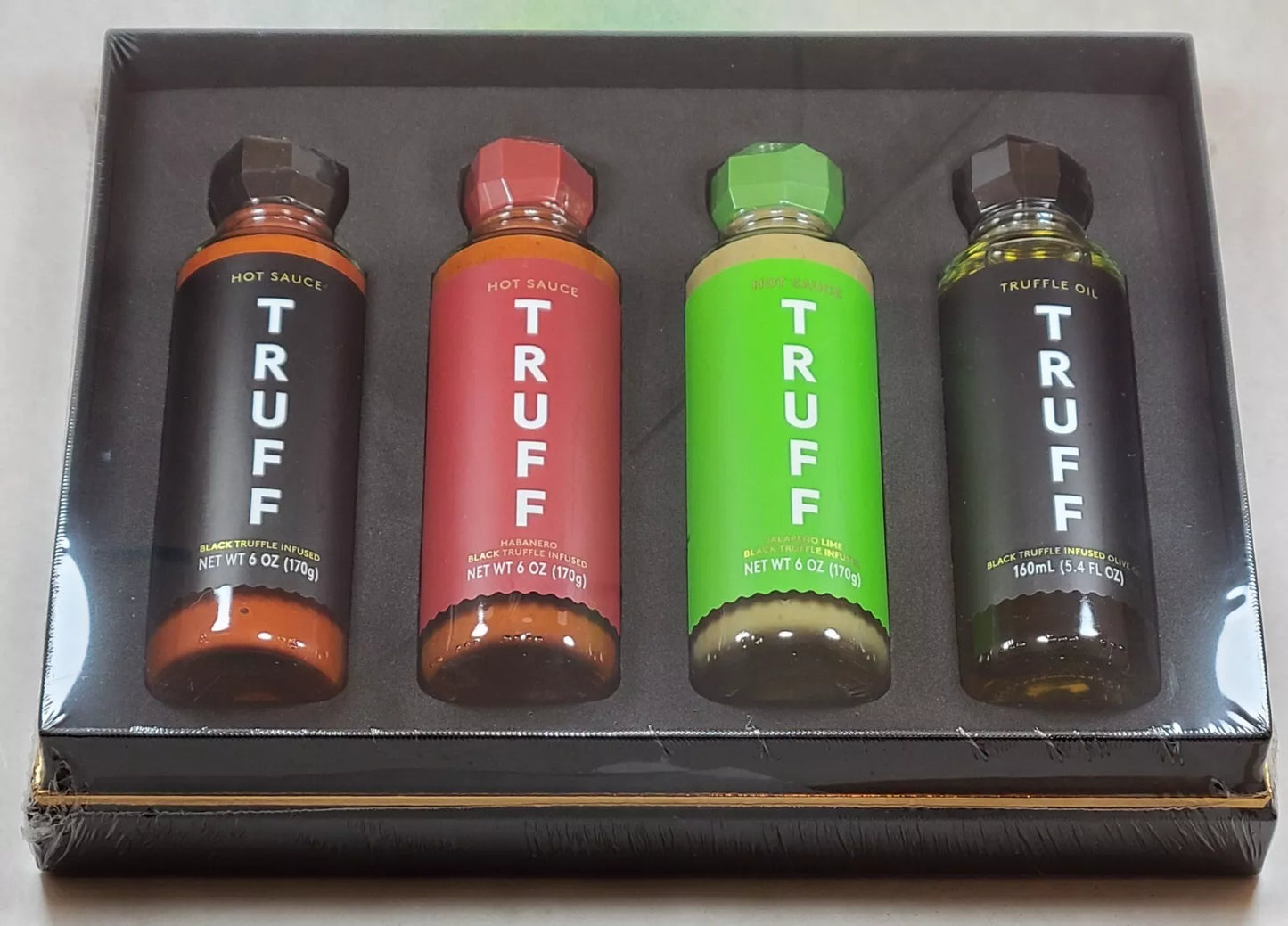 Truff Hot Sauce Gift Box 4-pack, 6 oz