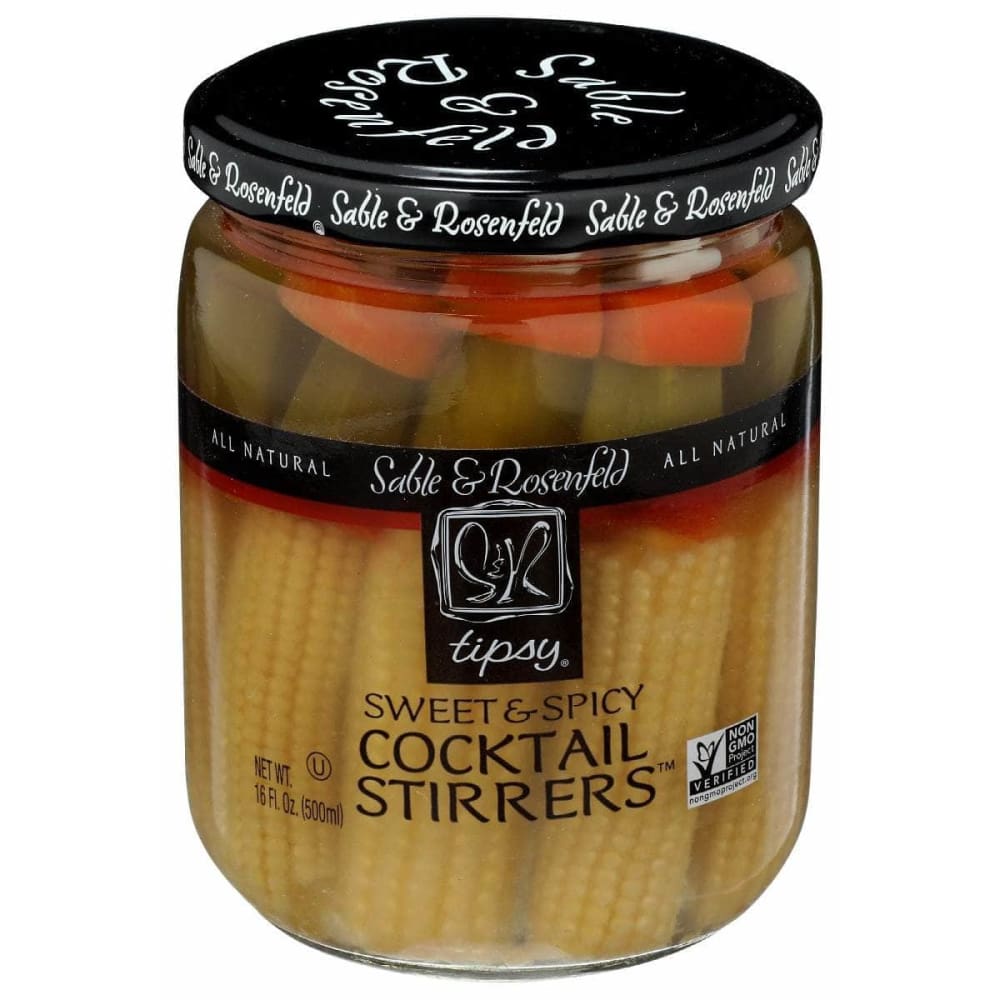 SABLE & ROSENFELD SABLE & ROSENFELD Tipsy Cocktail Stirrers Corn Sweet and Spicy, 16 oz