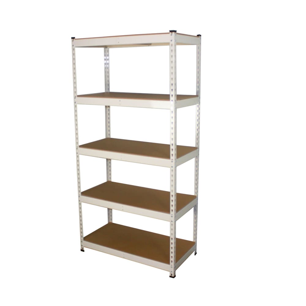 SafeRacks 1.5’D x 6’H Modular Shelving - White - SafeRacks