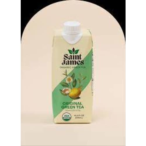 SAINT JAMES BRANDS LLC: Tea Green Original Org 16.9 FO (Pack of 5) - Beverages > Coffee Tea & Hot Cocoa - SAINT JAMES BRANDS LLC