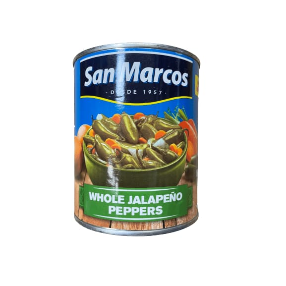 San Marcos San Marcos Whole Jalapeño Peppers, 26 Oz