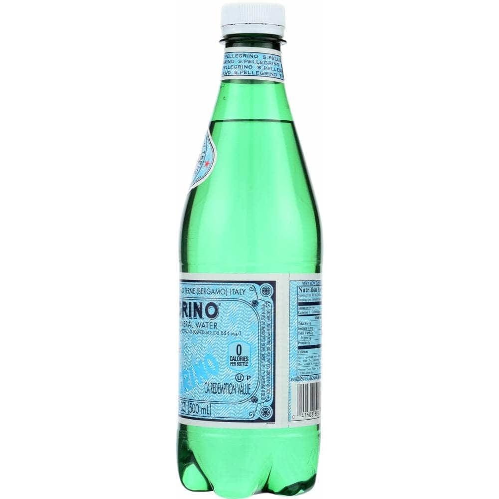 San Pellegrino San Pellegrino Sparkling Mineral Water Plastic Bottle, 500 ml