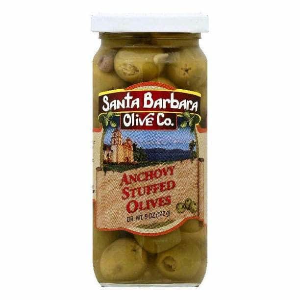 SANTA BARBARA SANTA BARBARA Olive Stfd Anchovy Jar, 5 oz