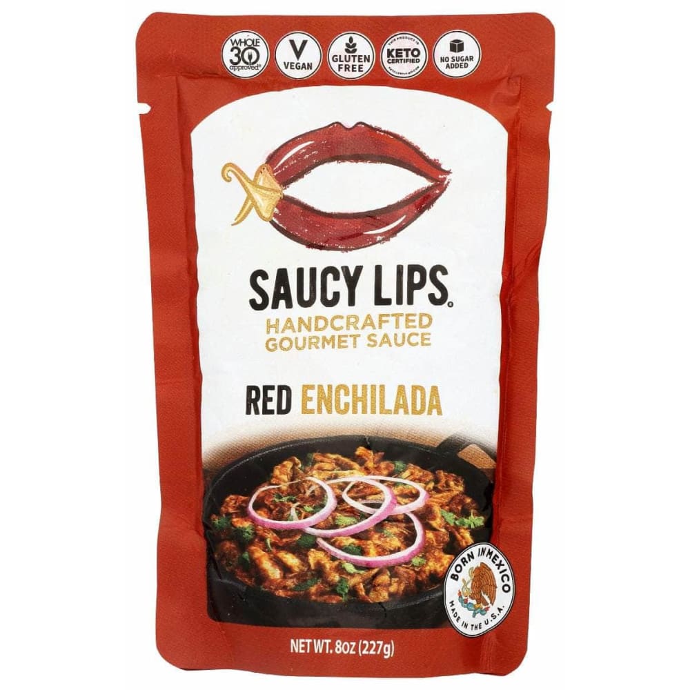 SAUCY LIPS SAUCY LIPS Sauce Red Enchilada, 8 oz
