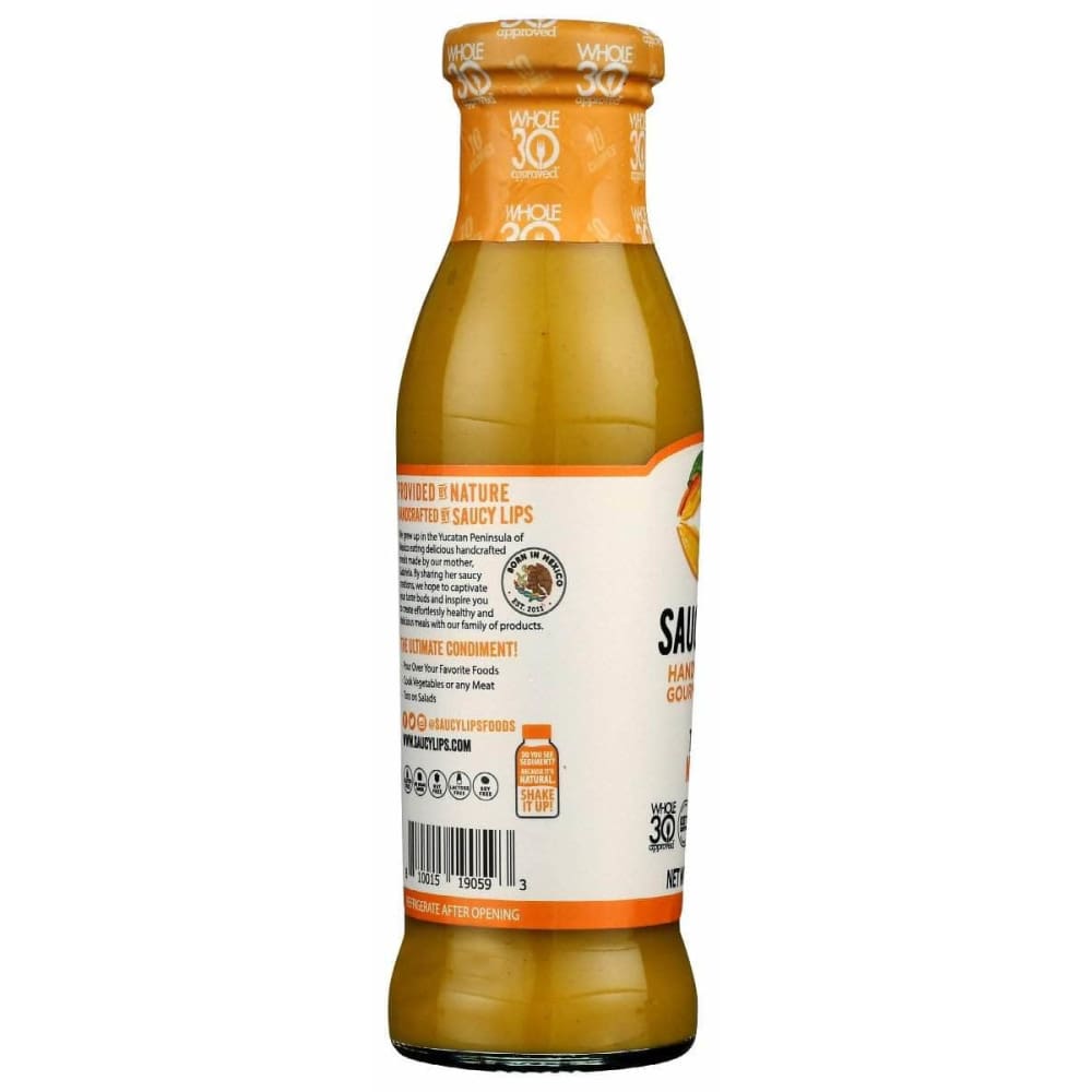 SAUCY LIPS Saucy Lips Sauce Tangy Mango, 10 Oz