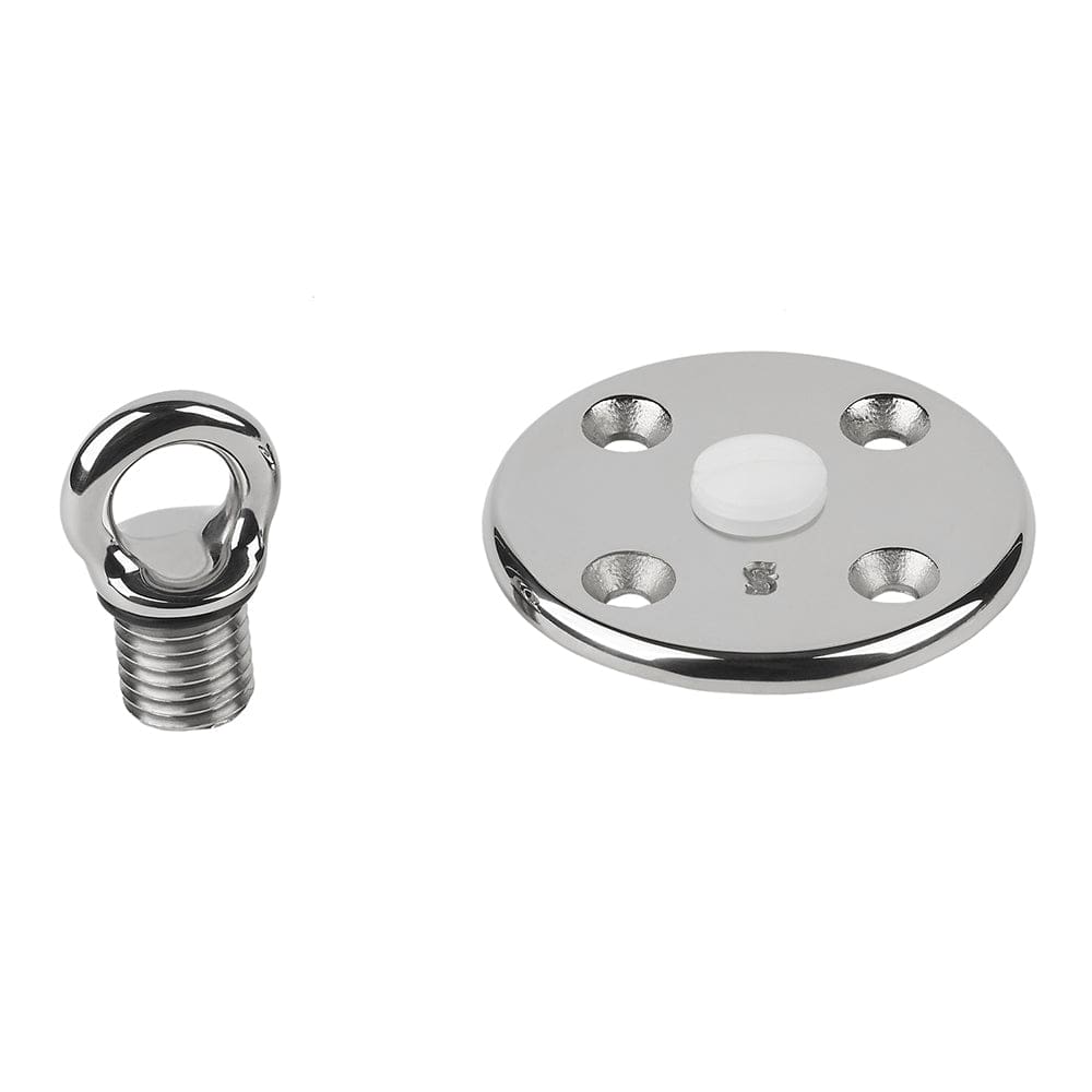 Schaefer Removable Eye Deck Plate/ Assembly - Sailing | Hardware - Schaefer Marine
