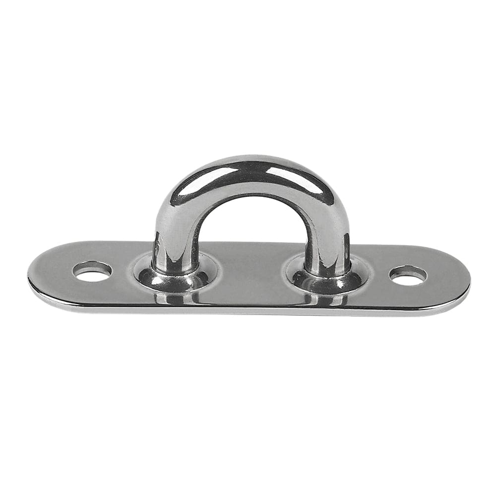 Schaefer Stainless Steel Welded Pad Eye - 2-1/ 4L x 5/ 8W - Sailing | Hardware - Schaefer Marine