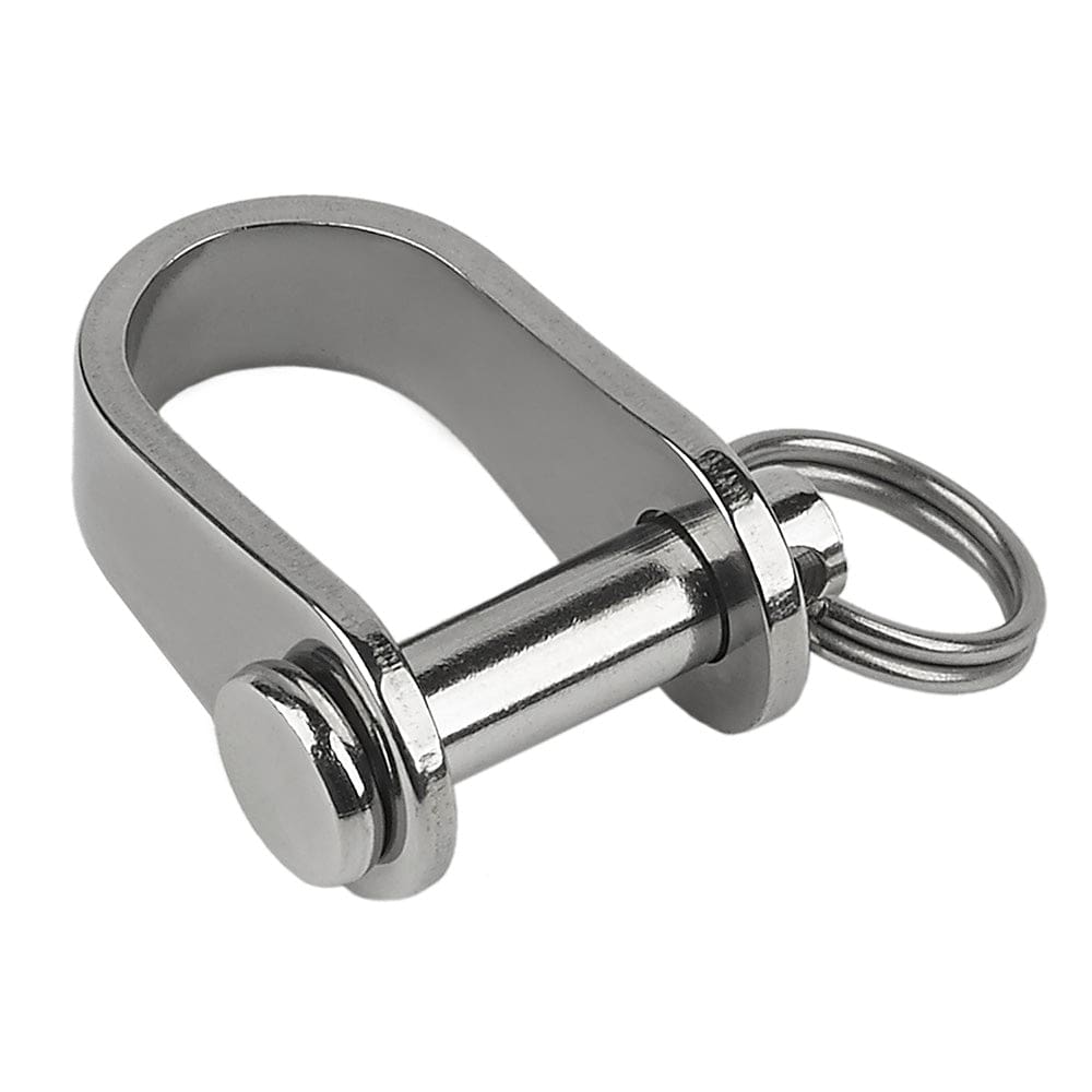 Schaefer Stamped D Shackle - 1/ 4 - Sailing | Shackles/Rings/Pins - Schaefer Marine