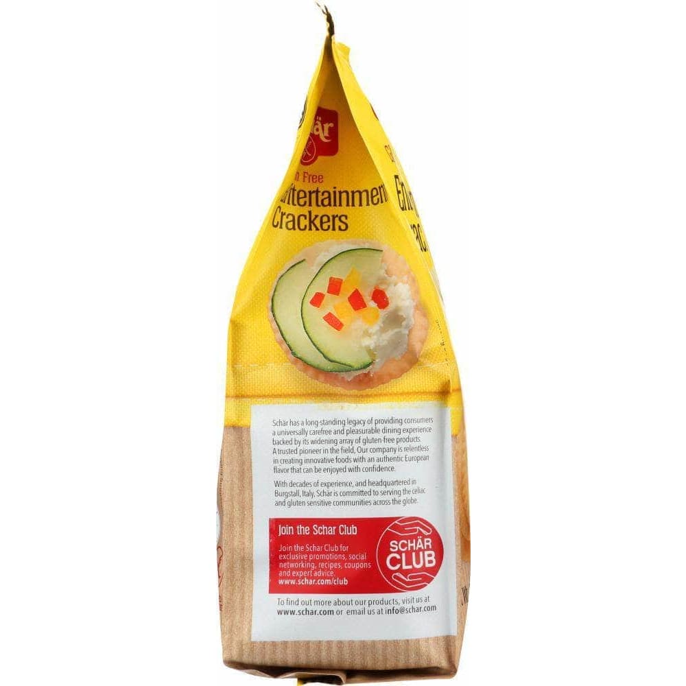 Schar Schar Entertainment Crackers Gluten Free, 6.2 oz