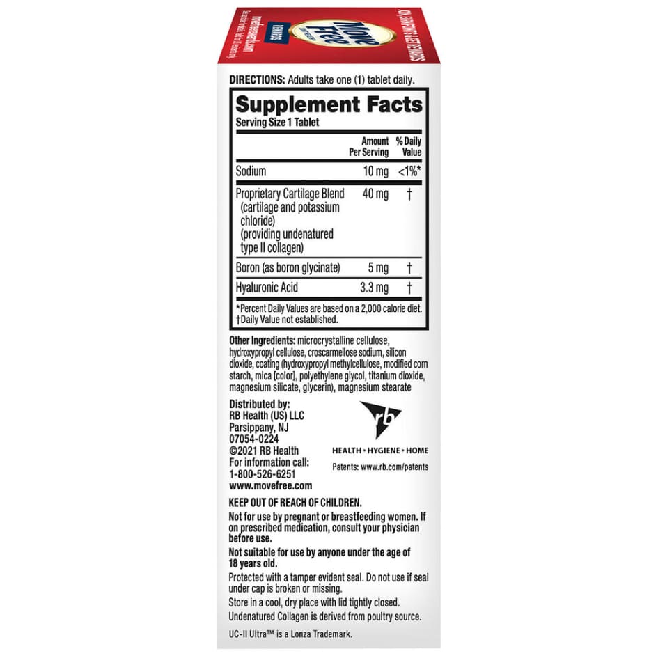 Schiff Move Free Ultra Triple Action Joint Supplement 75 Tablets - Glucosamine & Joint Supplements - Schiff