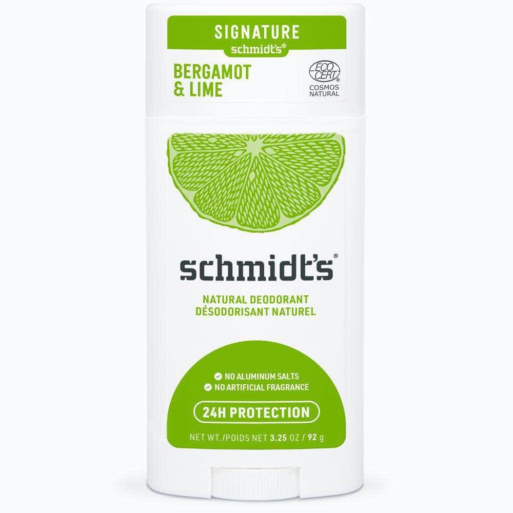 SCHMIDTS SCHMIDTS Deodorant Stk Brgamot Lim, 3.25 oz