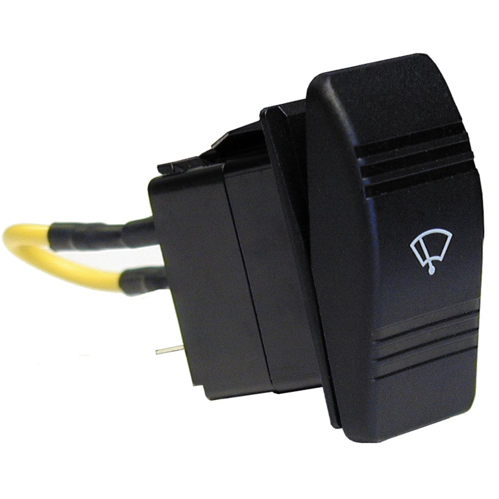 Schmitt Marine Wiper Switch - 3-Position Rocker - Boat Outfitting | Windshield Wipers - Schmitt Marine
