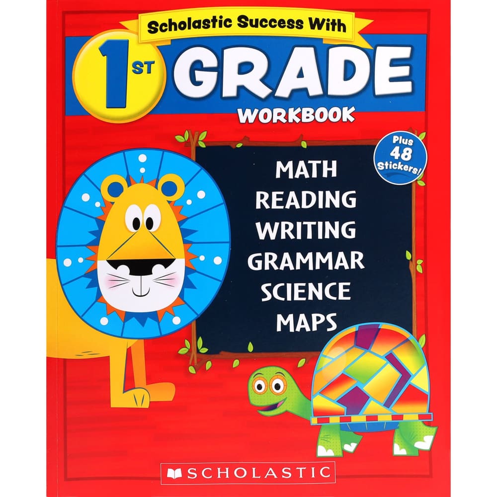 Scholastic Success With 1st Grade Workbook - Home/Seasonal/Back to School/School Supplies/ - Unbranded
