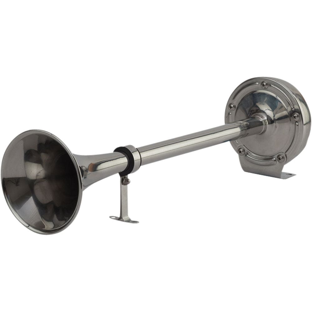 Sea-Dog MaxBlast Stainless Steel Trumpet 12V Horn - Single - Boat Outfitting | Horns - Sea-Dog