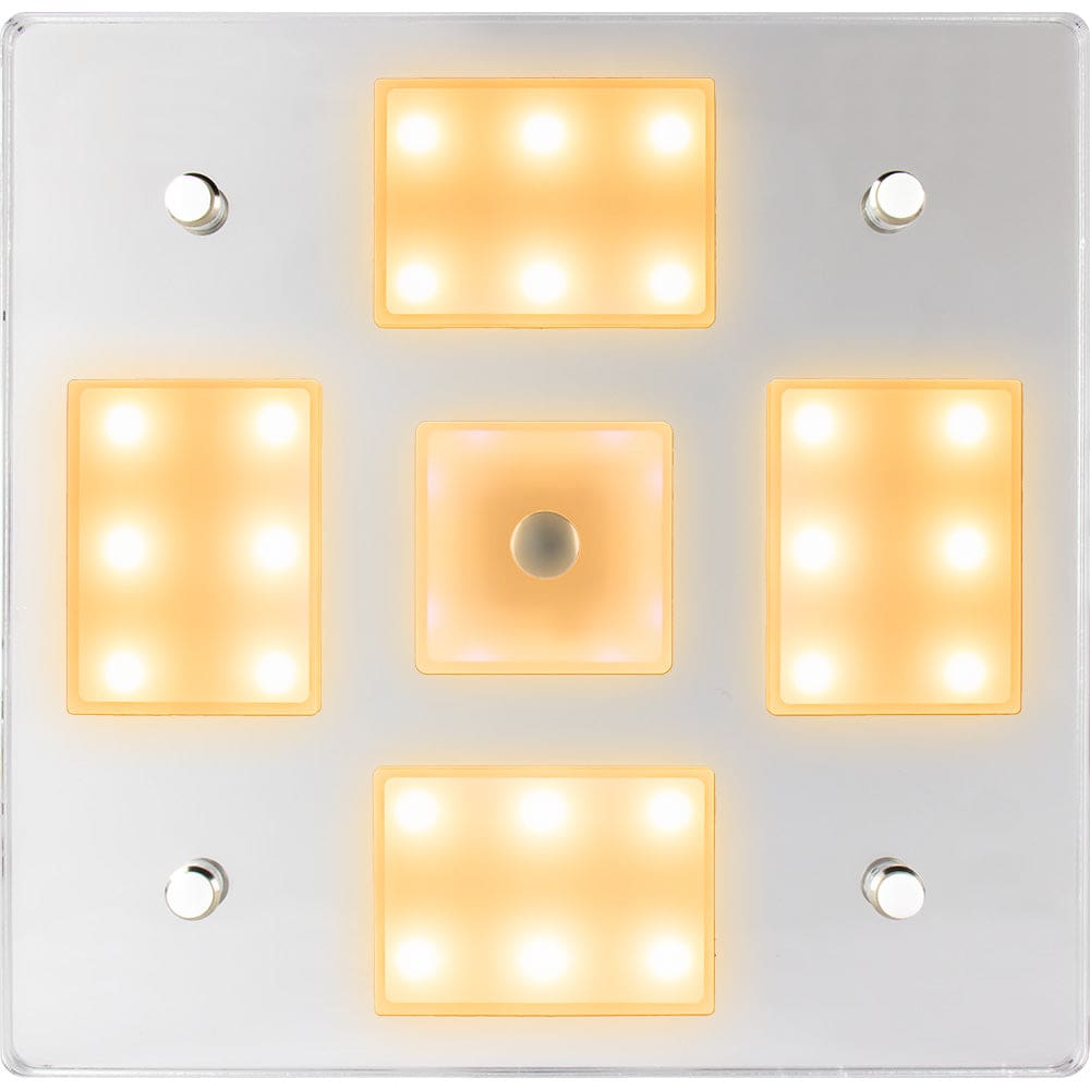 Sea-Dog Square LED Mirror Light w/ On/ Off Dimmer - White & Blue - Lighting | Interior / Courtesy Light - Sea-Dog