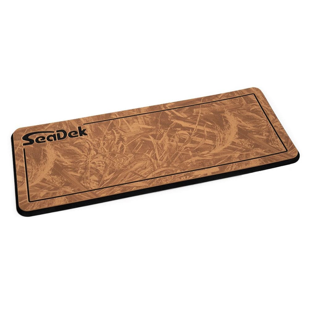 SeaDek Small Realtree Helm Pad - Mocha/ Black MAX-5 Pinline Smooth - Boat Outfitting | Deck / Galley - SeaDek