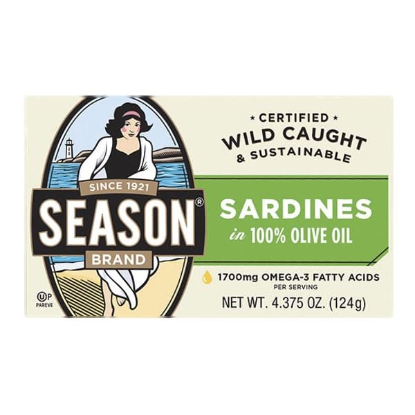 Season Wild Caught and Sustainable Fish Sardines 10 pk./4.375 oz. - Season