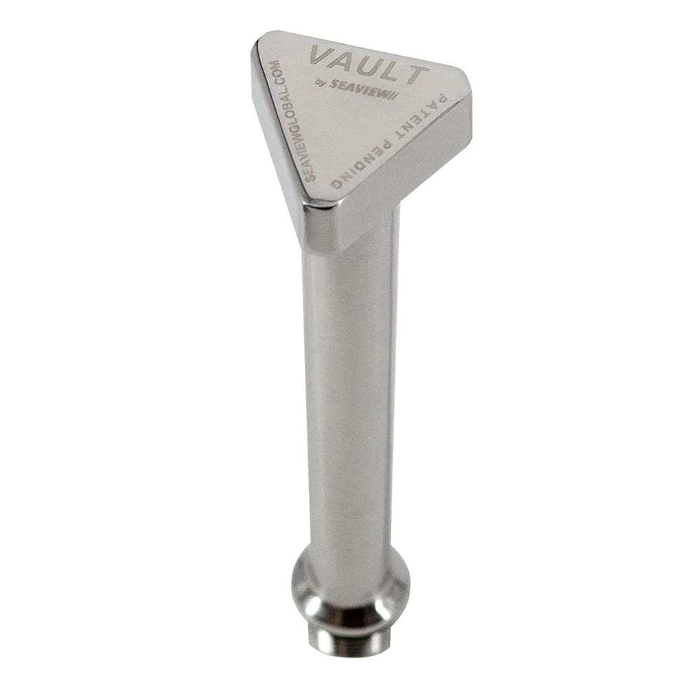 Seaview Polished Stainless Steel Vault Central Drain Plug - Marine Plumbing & Ventilation | Fittings - Seaview
