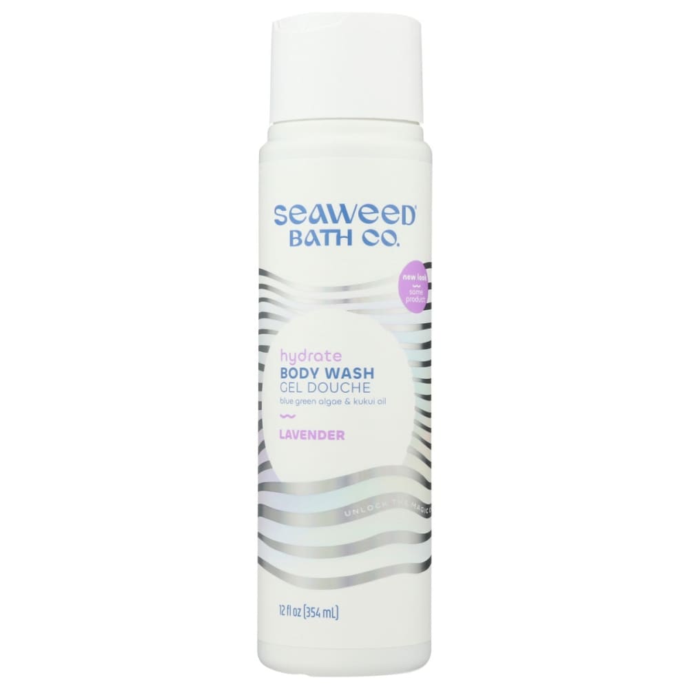 SEAWEED BATH COMPANY: Hydrate Body Wash Lavender 12 oz (Pack of 4) - Beauty & Body Care > Soap and Bath Preparations > Body Wash - SEAWEED