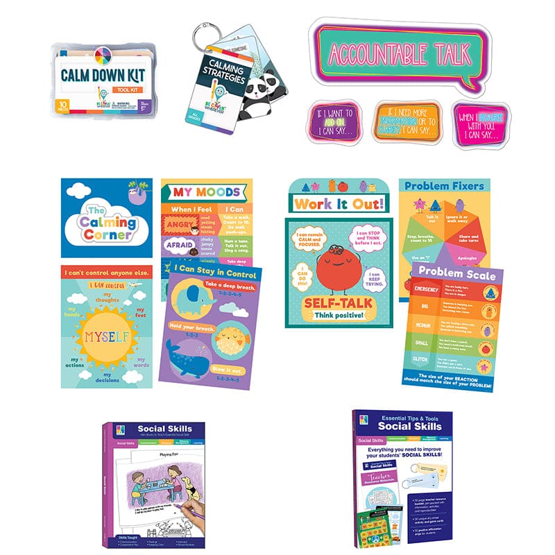 Sel Classroom Teacher Bundle - Self Awareness - Carson Dellosa Education