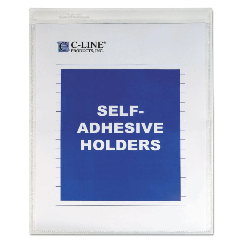 Self Adhesive Ticket Holders 50/Bx 9X12 - Organizer Pockets - C-Line Products Inc