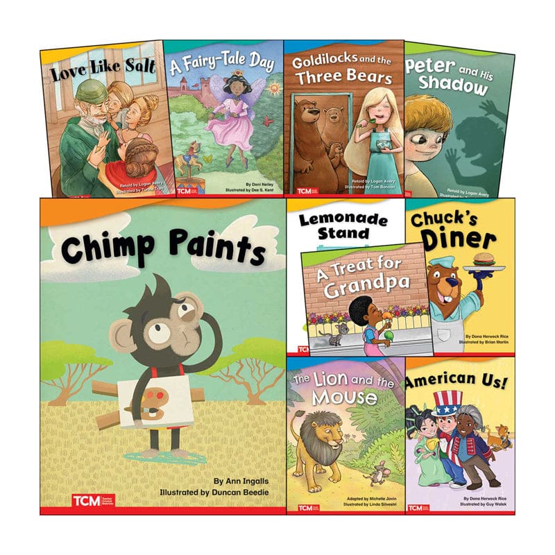 Set 1 Literary Text Grade K 10 Book Set - Classroom Favorites - Shell Education