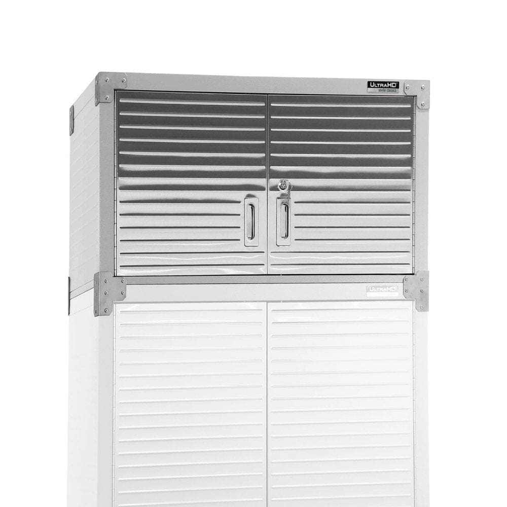 Seville Classics UltraHD Stacking Top Cabinet 30”W x 18”D x 18.5”H - Garage Cabinets - ShelHealth